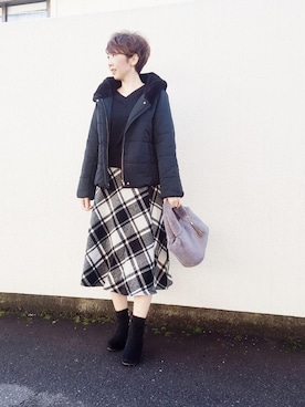 yokoさん（レディース・170cm）の冬コーディネート