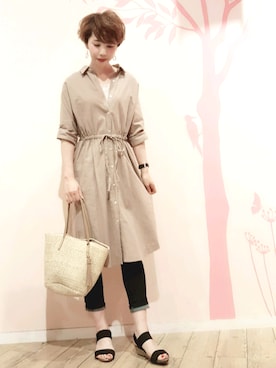 yokoさん（レディース・170cm）の春コーディネート