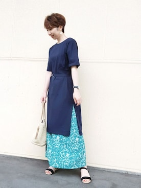 yokoさん（レディース・170cm）の夏コーディネート