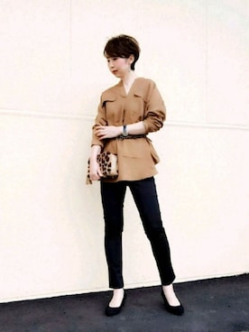 yokoさん（レディース・170cm）の秋コーディネート