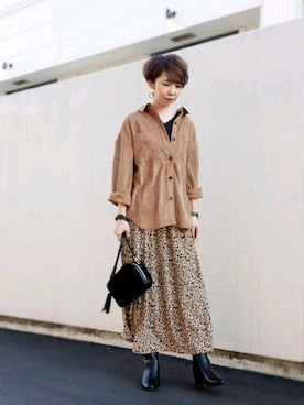 yokoさん（レディース・170cm）の秋コーディネート