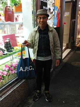 カツイッちゃんさん（メンズ・173cm）の春コーディネート