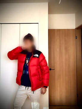 「ヌプシジャケット」｜☆2児パパ☆さん（メンズ・173cm）の冬コーディネート