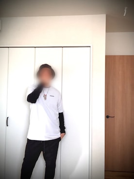 「LAKOLE（ラコレ）のアイテム（チノパンツ）」を使った、☆2児パパ☆さん（メンズ・173cm）の冬コーディネート