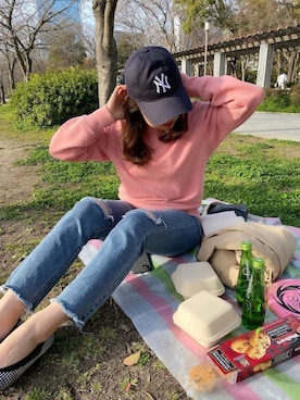 NANAMIさん（レディース・157cm）の春コーディネート