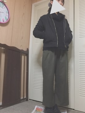 「CHIME（チャイム）のアイテム（ジャケット/アウター）」を使った、み ぃ ち ゃ ん。さん（レディース・156cm）の冬コーディネート