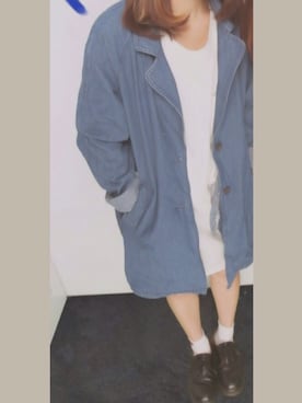 「mixxmixのアイテム（ジャケット/アウター）」を使った、み ぃ ち ゃ ん。さん（レディース・156cm）の秋コーディネート