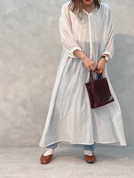 s h i m aさん（レディース・150cm）の春コーディネート