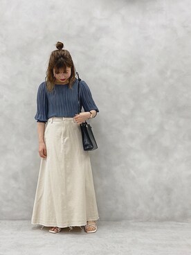 s h i m aさん（レディース・150cm）の春コーディネート