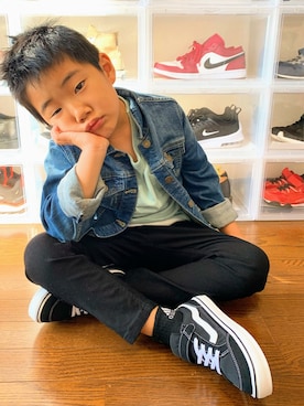 りょうせいbobさん（キッズ・125cm）の秋コーディネート