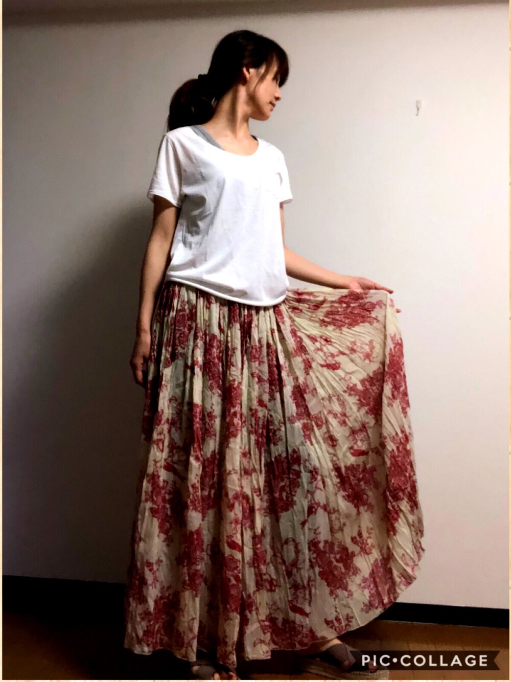 SKさん（レディース・166cm）の春コーディネートの1枚目の写真