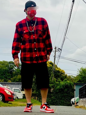 けんけんさん（メンズ・175cm）の春コーディネート