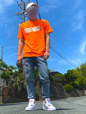 けんけんさん（メンズ・175cm）の春コーディネート