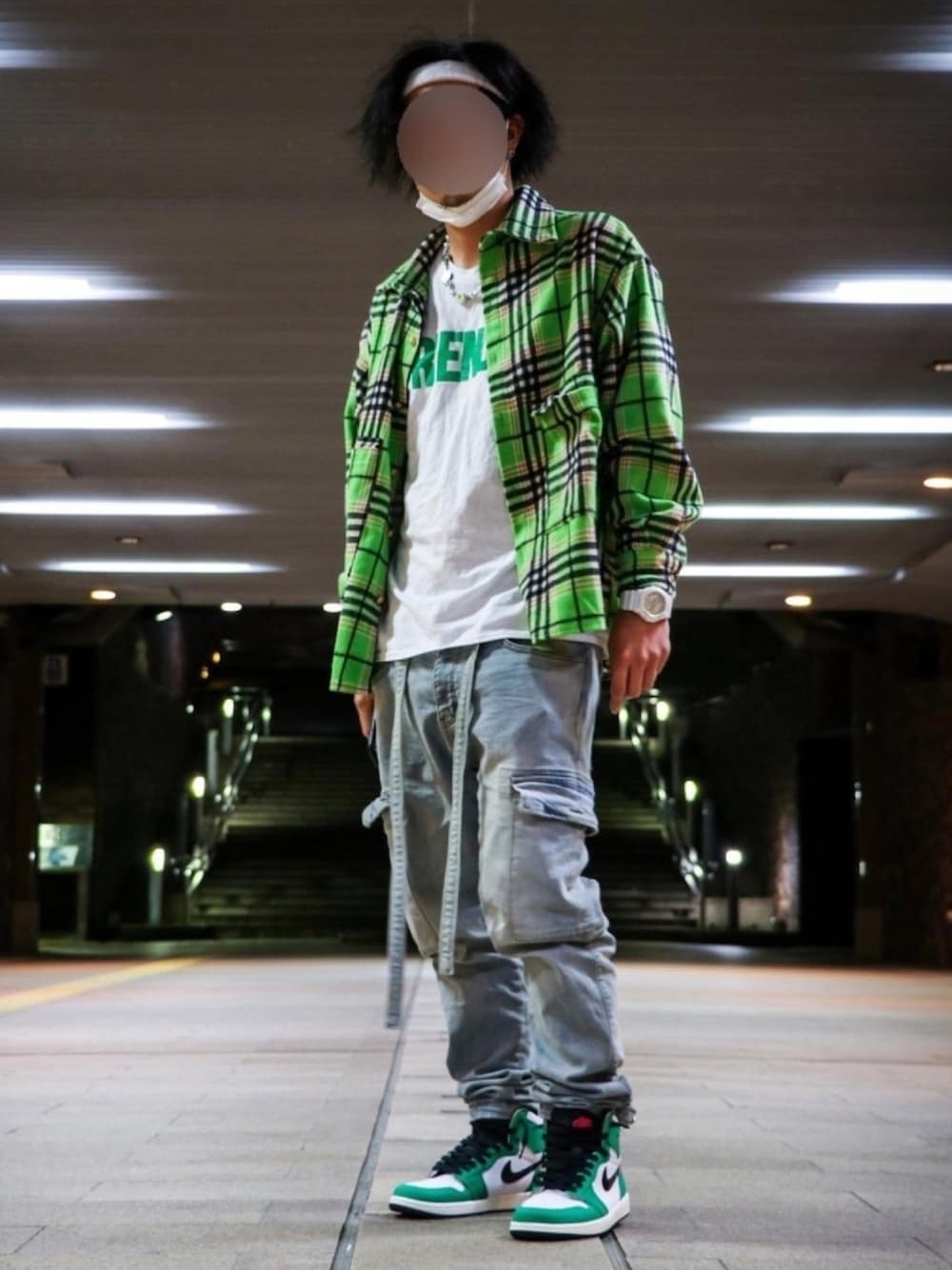 けんけん Nikeのヘアバンドを使ったコーディネート Nasscorp