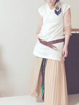 xxx.chi.xxxさん（レディース・159cm）の春コーディネート