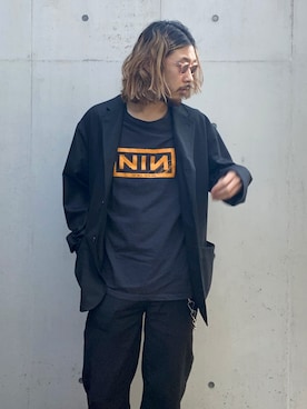 森下　さん（メンズ・181cm）の春コーディネート