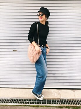 NANAさん（レディース・161cm）の冬コーディネート