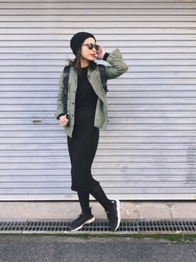 NANAさん（レディース・165cm）の冬コーディネート