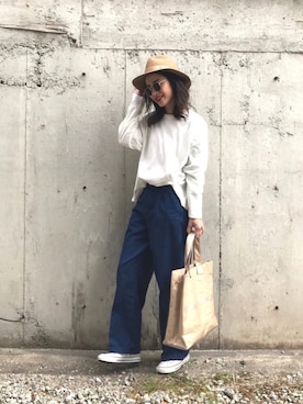 NANAさん(レディース・161cm)の春コーディネート