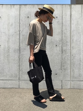 NANAさん（レディース・161cm）の夏コーディネート