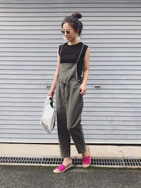 NANAさん(レディース・161cm)の夏コーディネート