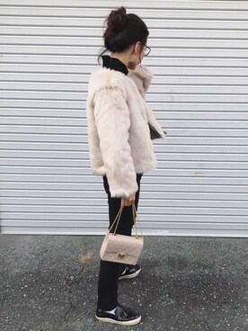 NANAさん（レディース・161cm）の冬コーディネート