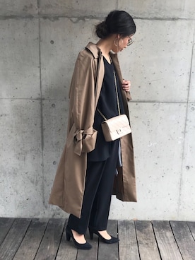 NANAさん（レディース・161cm）の冬コーディネート