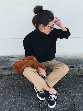 NANAさん(レディース・161cm)の冬コーディネート