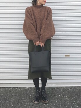 NANAさん(レディース・161cm)の冬コーディネート