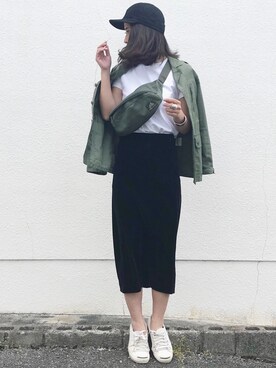 NANAさん（レディース・161cm）の夏コーディネート