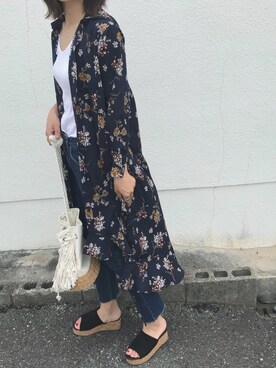 NANAさん（レディース・161cm）の夏コーディネート