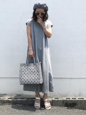 NANAさん（レディース・161cm）の夏コーディネート