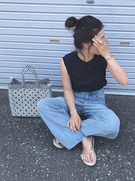 NANAさん（レディース・161cm）の夏コーディネート