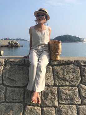 NANAさん（レディース・161cm）の夏コーディネート