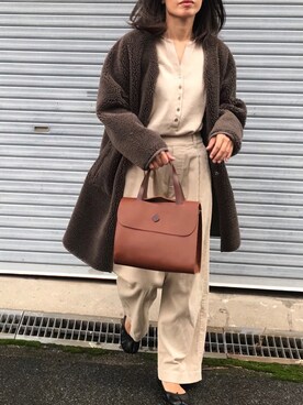 「URBAN RESEARCH Sonny Label（アーバンリサーチサニーレーベル）のアイテム（その他アウター）」を使った、NANAさん（レディース・162cm）の秋コーディネート