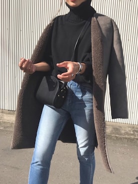 「URBAN RESEARCH Sonny Label（アーバンリサーチサニーレーベル）のアイテム（その他アウター）」を使った、NANAさん（レディース・162cm）の秋コーディネート