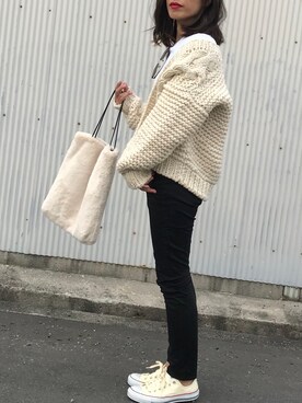 NANAさん（レディース・162cm）の冬コーディネート