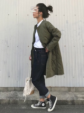 NANAさん（レディース・162cm）の冬コーディネート