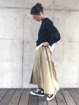 NANAさん（レディース・162cm）の冬コーディネート