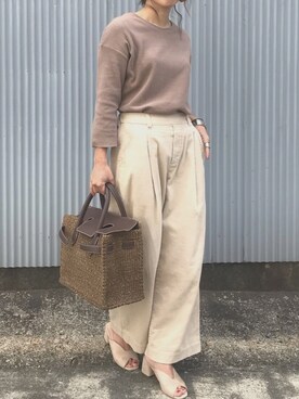 NANAさん(レディース・162cm)の春コーディネート