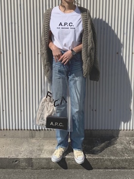 NANAさんの（A.P.C. | アーペーセー）を使ったコーディネート