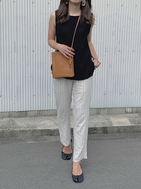 「TRUNC（トランクエイティーエイト）のアイテム（アクセサリー）」を使った、NANAさん（レディース・162cm）の夏コーディネート