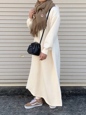 NANAさん（レディース・162cm）の冬コーディネート