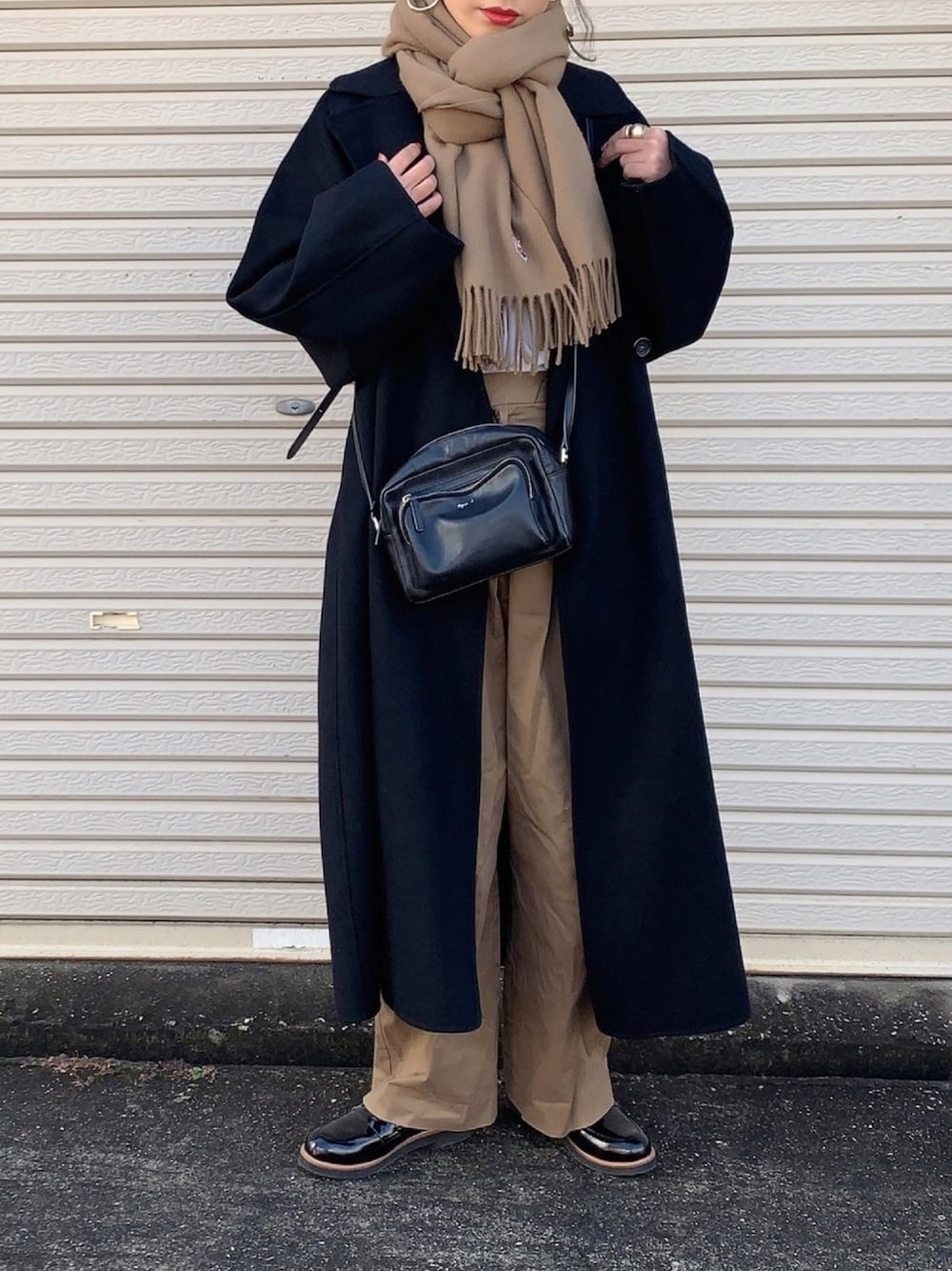 LE CIEL BLEU（ルシェルブルー）の「Double Faced Oversized Coat