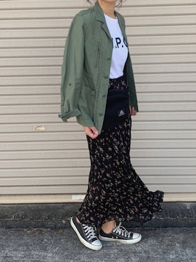 NANAさん（レディース・162cm）の冬コーディネート