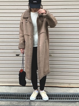 NANAさん(レディース・162cm)の冬コーディネート