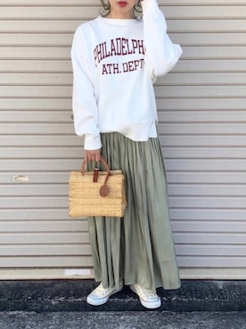 NANAさん（レディース・162cm）の春コーディネート