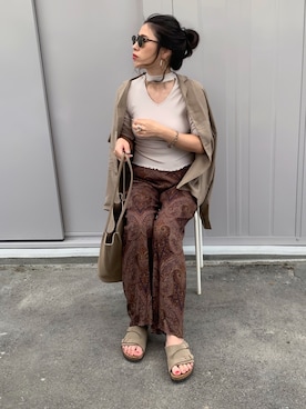 NANAさん（レディース・162cm）の春コーディネート