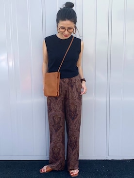 NANAさん（レディース・162cm）の夏コーディネート