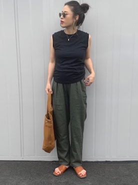 NANAさん(レディース・162cm)の夏コーディネート